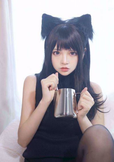 俏女性开花